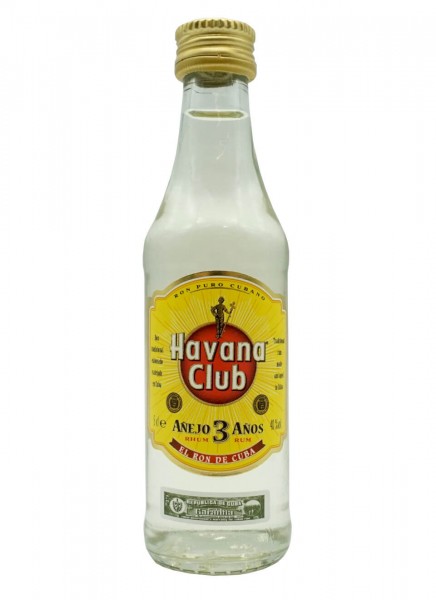 Havana Club 3 Anos Rum Mini 0,05 L