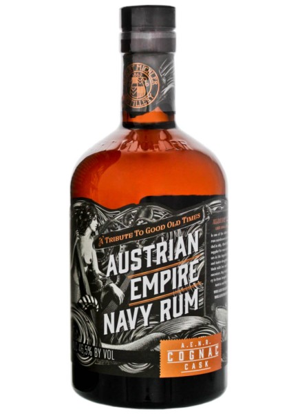 Albert Michlers Austrian Empire Navy Reserve Double Cask Cognac 0,7 L mit Geschenkverpackung