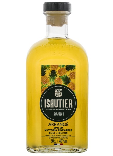 Isautier Arrange Spiced Victoria Pineapple Rum Likör 0,5 L