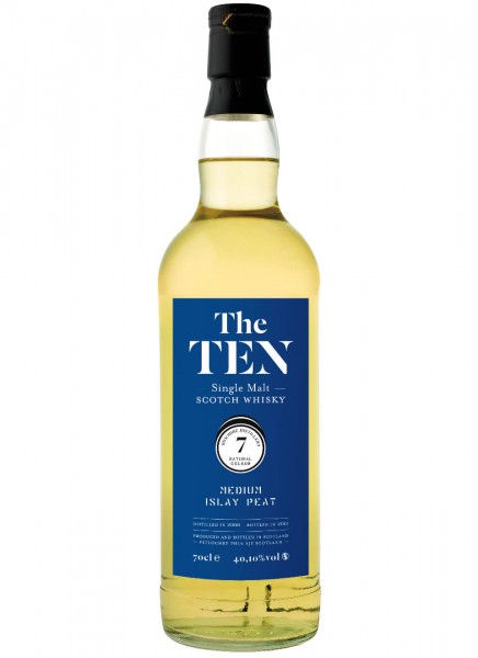 The Ten 7 Medium Islay Peat Whisky 2008 0,7 L