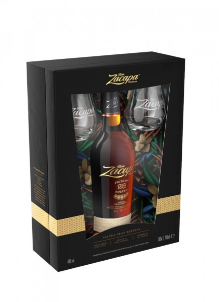 Zacapa 23 Solera Gran Reserva Rum in Geschenkpackung 0,7 L